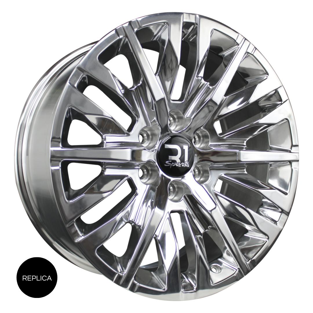 20X9 REPLICA WHEELS 6-139.7 R1 SPORT G15 CV FULL POLISHED ET24 CB78.1 ...