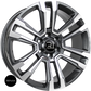 22X9 6-139.7 R1 SPORT 6118 GUNMETAL MACHINE FACE ET24 CB78.1